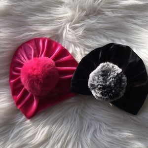 Pom Baby Turban Set